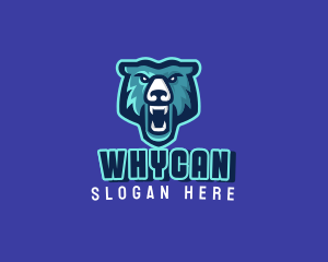 Streamer - Angry Bear Esport logo design