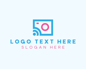 Youtube Vlogger - Wireless Video Cam logo design