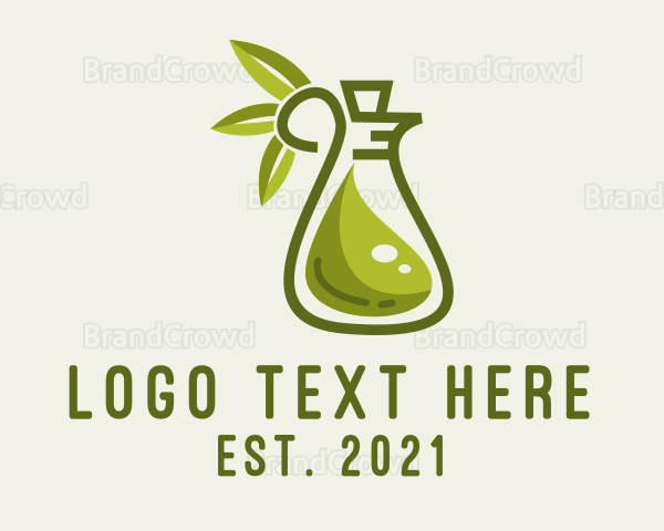 Olive Oil Bottle Logo