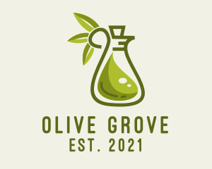 Olive - Olive Oil Bottle logo design