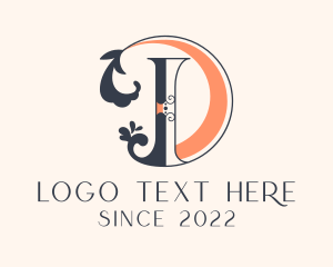 Fashion Designer - Interior Designer Letter D logo design