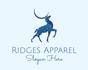 Blue Deer Astrology logo design