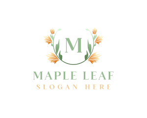 Watercolor Flower Art logo design