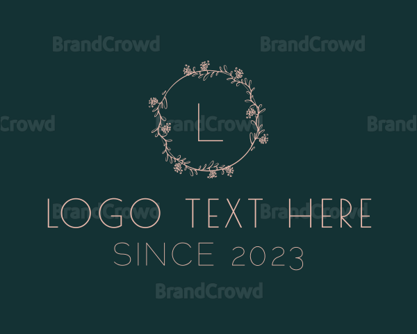 Elegant Floral Event Styling Logo