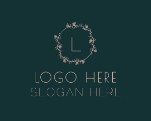 Elegant Floral Event Styling Logo