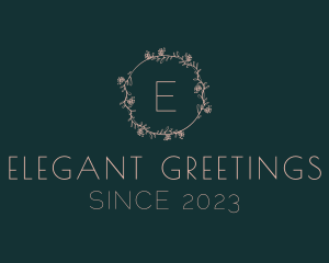 Elegant Floral Event Styling logo design