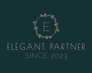 Elegant Floral Event Styling logo design