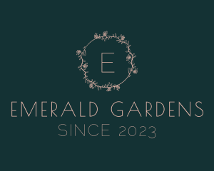 Elegant Floral Event Styling logo design