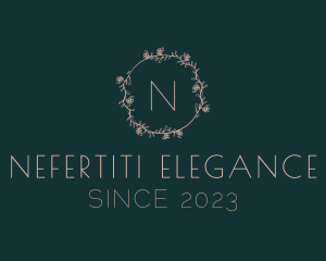 Elegant Floral Event Styling logo design