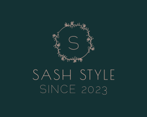 Elegant Floral Event Styling logo design