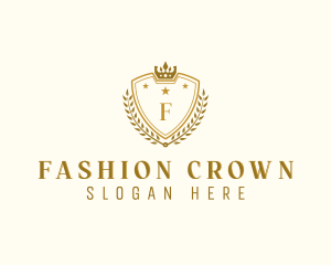 High End Royal Shield logo design