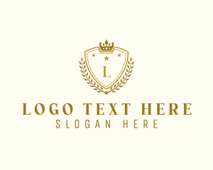 Royal - High End Royal Shield logo design