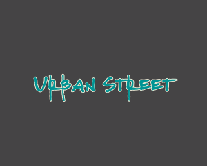 Street - Urban Street Graffiti logo design