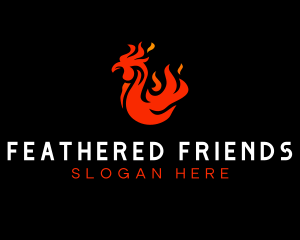 Fowl - Hot Chicken Restaurant logo design