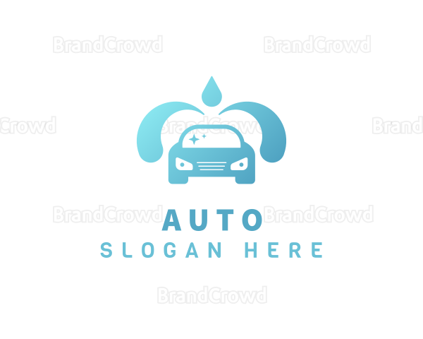 Car Wash Cleaner Logo