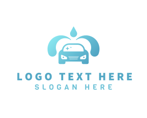 Car Cleaning - Car Wash Cleaner logo design