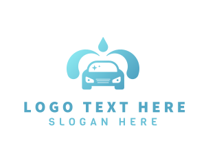 Car - Car Wash Cleaner logo design