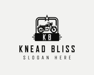 Motorcycle Biker Race Logo