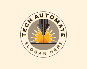 Automation - CNC Metalwork Fabrication logo design