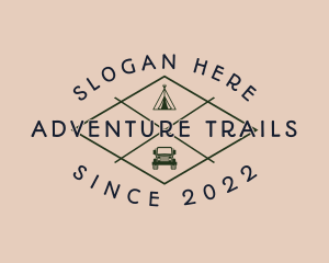 Nature Travel Adventure logo design