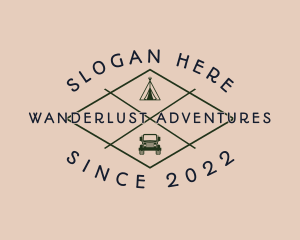 Nature Travel Adventure logo design