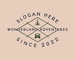 Nature Travel Adventure logo design