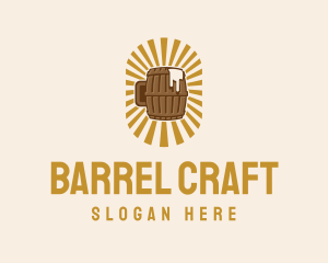 Barrel - Beer Mug Barrel logo design