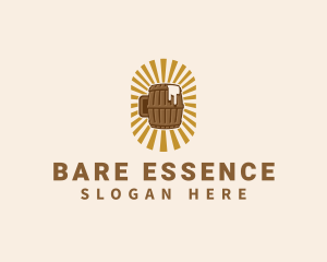 Beer Mug Barrel logo design