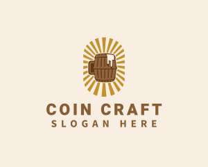 Beer Mug Barrel logo design