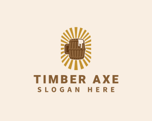 Beer Mug Barrel logo design