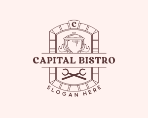 Oven Pot Bistro logo design