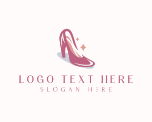 Feminine - Elegant Stilettos Shoes logo design