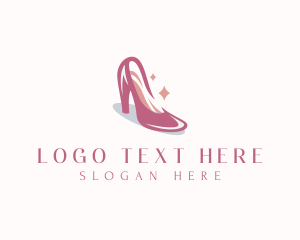 High Heels - Elegant Stilettos Shoes logo design