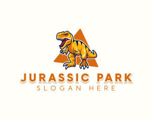 Prehistoric Dinosaur Beast logo design