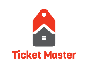 Ticket - Home Price Tag logo design