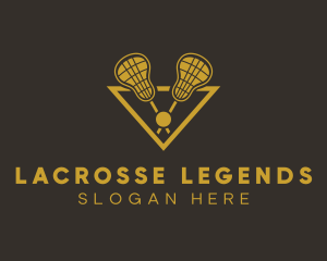 Lacrosse - Sports Lacrosse Stick logo design