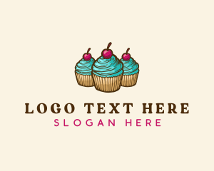 Bakeshop - Sweet Cupcake Bakery logo design