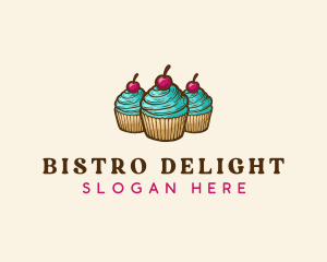 Sweet Cupcake Bakery logo design