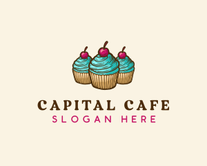 Sweet Cupcake Bakery logo design