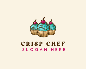 Sweet Cupcake Bakery logo design