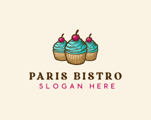 Sweet Cupcake Bakery logo design