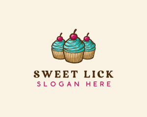 Sweet Cupcake Bakery logo design