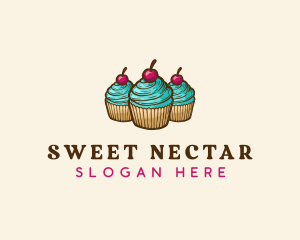 Sweet Cupcake Bakery logo design