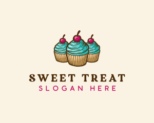 Sweet Cupcake Bakery logo design