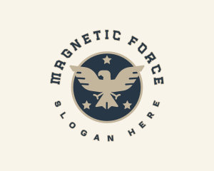 Security Military Eagle logo design