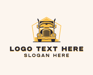 Trailer - Trailer Truck Logistics logo design