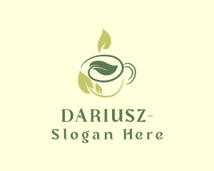 Coffee Tea Leaf Cup Logo