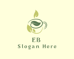 Coffee Shop - Coffee Tea Leaf Cup logo design
