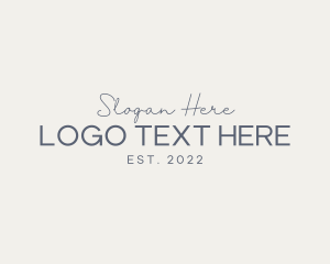 Villa - Premium Elegant Stylist logo design