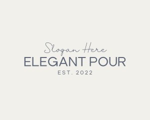 Premium Elegant Stylist logo design